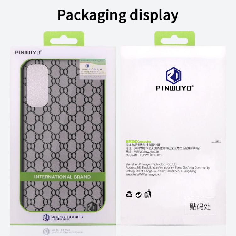 For Huawei Honor 30 Pro PINWUYO Series 2 Generation PC + TPU Waterproof and Anti-drop All-inclusive Protective Case(Blue) by PINWUYO