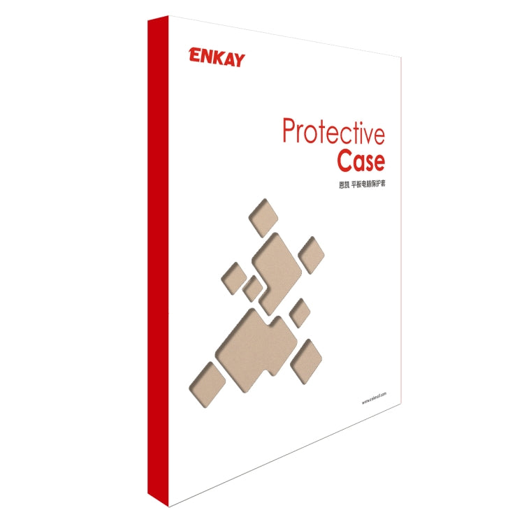 For Samsung Galaxy Tab S6 Lite P610 / P615 / Tab S6 Lite 2022 / P613 / P619 ENKAY Elastic Leather Tablet Case with Holder(Golden) - Tab S6 Lite P610 / P615 by ENKAY | Online Shopping UK | buy2fix