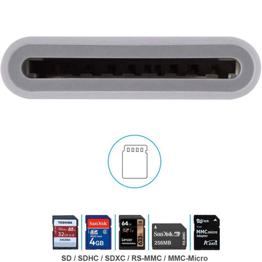 ZS-KL21810 8 Pin to SD Card Camera Card Reader Adapter, Support All iOS System by buy2fix