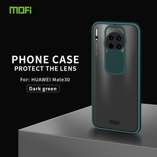 For Huawei Mate 30 MOFI Xing Dun Series PC + TPU Anti-peep Waterproof And Anti-drop All-inclusive Protective Shell, Translucent Frosted(Green) by MOFI