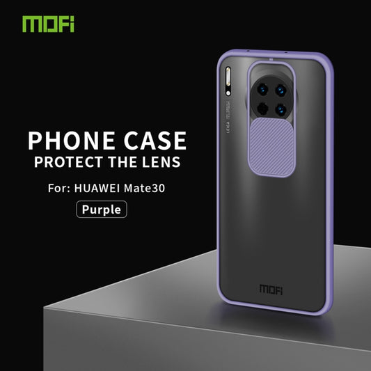 For Huawei Mate 30 MOFI Xing Dun Series PC + TPU Anti-peep Waterproof And Anti-drop All-inclusive Protective Shell, Translucent Frosted(Purple) by MOFI