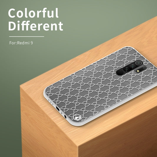 For Xiaomi Redmi 9 PINWUYO Series 2nd Generation PC + TPU Anti-drop All-inclusive Protective Shell Matte Back Cover(White) by PINWUYO