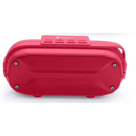 NewRixing NR-3023 Portable Stereo Wireless Bluetooth Speaker, Built-in Microphone, Support TF Card / FM(Red) - Desktop Speaker by NewRixing | Online Shopping UK | buy2fix
