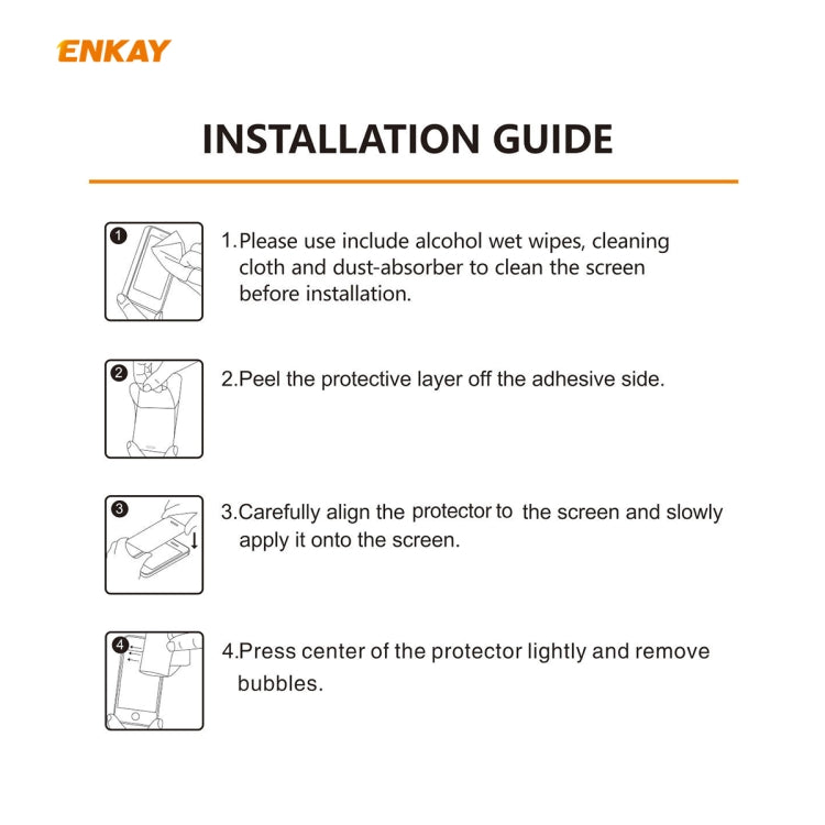 For Lenovo Smart Tab M10 10.1 ENKAY Hat-Prince 0.33mm 9H Surface Hardness 2.5D Explosion-proof Tempered Glass Screen Protector - Others by ENKAY | Online Shopping UK | buy2fix