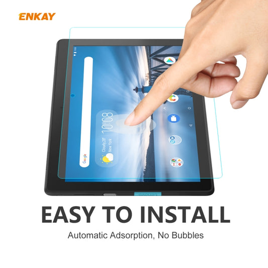 For Lenovo E10 TB-X104F 10.1 ENKAY Hat-Prince 0.33mm 9H Surface Hardness 2.5D Explosion-proof Tempered Glass Screen Protector - Others by ENKAY | Online Shopping UK | buy2fix