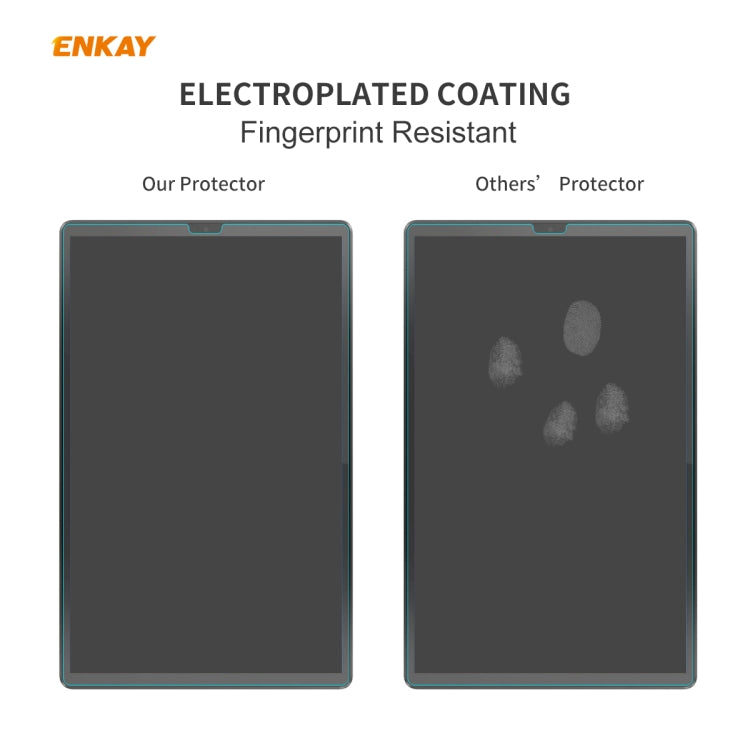 For Lenovo M10 Plus 10.3 2 PCS ENKAY Hat-Prince 0.33mm 9H Surface Hardness 2.5D Explosion-proof Tempered Glass Screen Protector - Others by ENKAY | Online Shopping UK | buy2fix