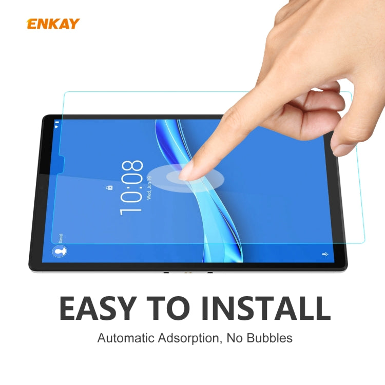 For Lenovo M10 Plus 10.3 2 PCS ENKAY Hat-Prince 0.33mm 9H Surface Hardness 2.5D Explosion-proof Tempered Glass Screen Protector - Others by ENKAY | Online Shopping UK | buy2fix