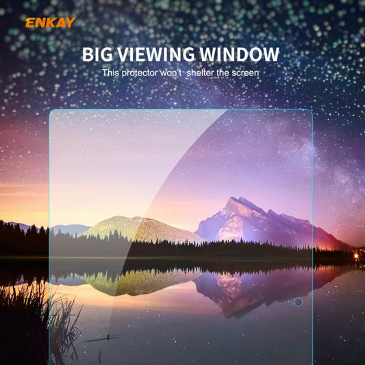 For Lenovo Smart Tab M10 10.1 2 PCS ENKAY Hat-Prince 0.33mm 9H Surface Hardness 2.5D Explosion-proof Tempered Glass Screen Protector - Others by ENKAY | Online Shopping UK | buy2fix