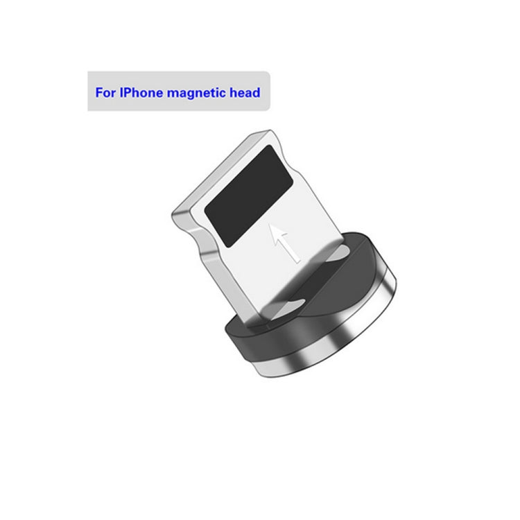 USB to 8 Pin Magnetic Suction Colorful Streamer Mobile Phone Charging Cable, Length: 1m(Green Light) - Charging Cable & Head by buy2fix | Online Shopping UK | buy2fix