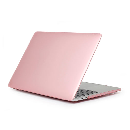 ENKAY Hat-Prince 3 in 1 For MacBook Pro 13 inch A2289 / A2251 (2020) Crystal Hard Shell Protective Case + Europe Version Ultra-thin TPU Keyboard Protector Cover + Anti-dust Plugs Set(Pink) by ENKAY