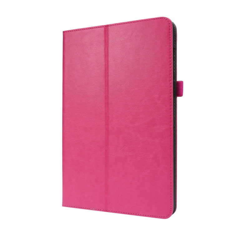For Samsung Galaxy Tab S8 / Galaxy Tab S7 T870 2-Folding Business Horizontal Flip PU Leather Case with Card Slots & Holder(Rose Red) - Galaxy Tab S8 Cases by buy2fix | Online Shopping UK | buy2fix