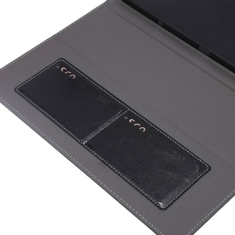 For Samsung Galaxy Tab S8 / Galaxy Tab S7 T870 2-Folding Business Horizontal Flip PU Leather Case with Card Slots & Holder(Rose Red) - Galaxy Tab S8 Cases by buy2fix | Online Shopping UK | buy2fix