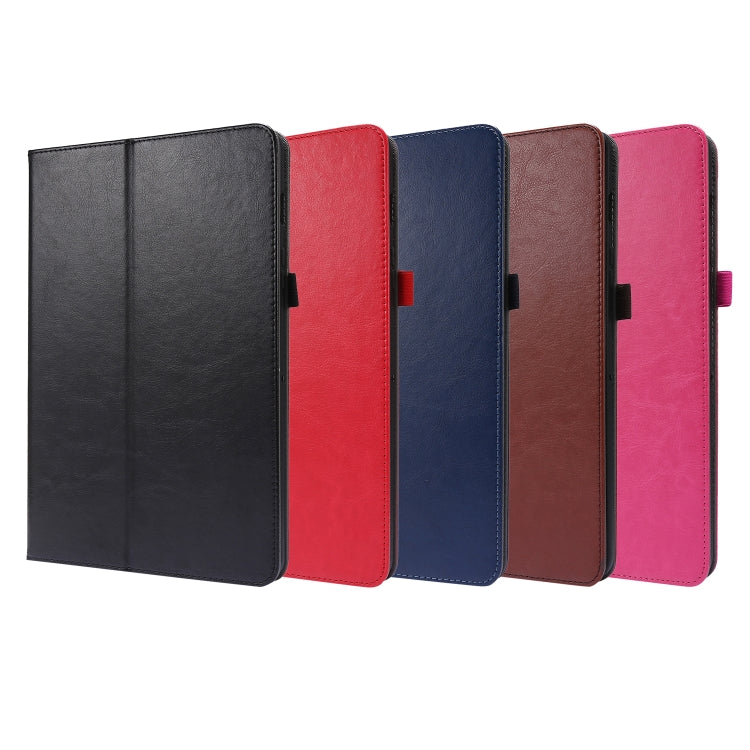 For Samsung Galaxy Tab S8 / Galaxy Tab S7 T870 2-Folding Business Horizontal Flip PU Leather Case with Card Slots & Holder(Rose Red) - Galaxy Tab S8 Cases by buy2fix | Online Shopping UK | buy2fix