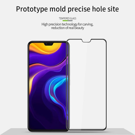 For vivo V20 Pro PINWUYO 9H 3D Curved Full Screen Explosion-proof Tempered Glass Film(Black) by PINWUYO