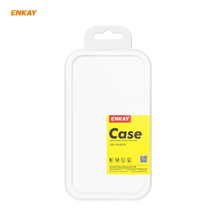 For Sony Xperia 5 II Hat-Prince ENKAY Clear TPU Shockproof Case Soft Anti-slip Cover + 0.26mm 9H 2.5D Full Glue Full Coverage Tempered Glass Protector Film - Sony Cases by ENKAY | Online Shopping UK | buy2fix