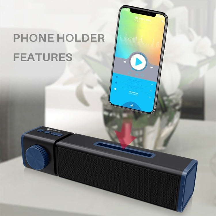 New Rixing NR4023 TWS Wireless Stereo Bluetooth Speaker, Support TF Card & MP3 & FM & Hands-free Call & 3.5mm AUX(Red) - Desktop Speaker by NewRixing | Online Shopping UK | buy2fix