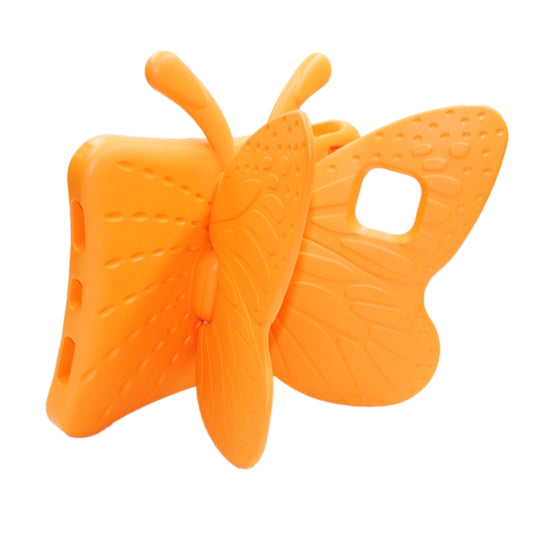 For iPad Pro 11 (2020 / 2018) Butterfly Bracket Style EVA Children Shockproof Protective Tablet Case(Orange) - iPad Pro 11 (2020) Cases by buy2fix | Online Shopping UK | buy2fix