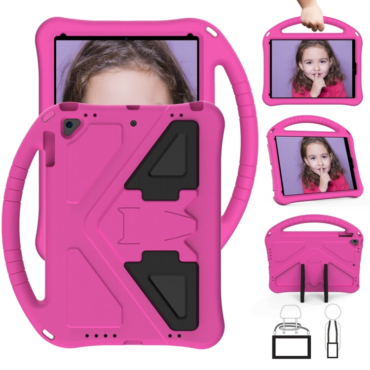 For iPad Pro 9.7 EVA Flat Anti Falling Protective Case Shell with Holder(RoseRed) - iPad 9.7 (2018) & (2017) Cases by buy2fix | Online Shopping UK | buy2fix