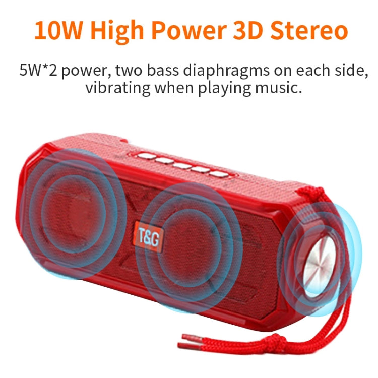 T&G TG280 Solar Power Charging Bluetooth Speakers with Flashlight, Support TF Card / FM / 3.5mm AUX / U Disk / Hands-free Call(Gray) - Desktop Speaker by T&G | Online Shopping UK | buy2fix