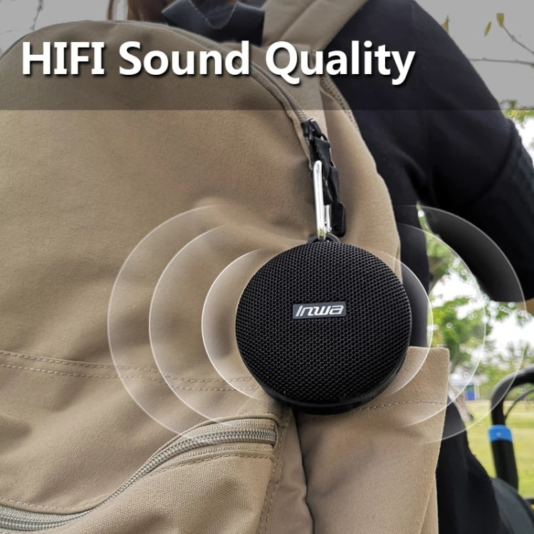 S360 Portable Outdoor Bikes Bluetooth Speaker IPX7 Waterproof Dust-proof Shockproof Speaker, Support TF(Black) - Waterproof Speaker by buy2fix | Online Shopping UK | buy2fix