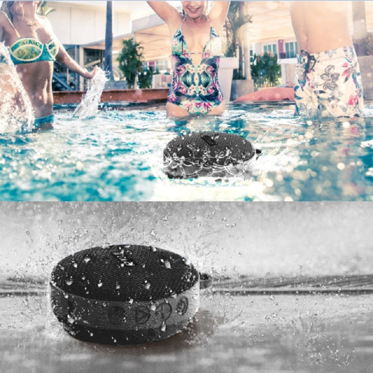 S360 Portable Outdoor Bikes Bluetooth Speaker IPX7 Waterproof Dust-proof Shockproof Speaker, Support TF(Black) - Waterproof Speaker by buy2fix | Online Shopping UK | buy2fix