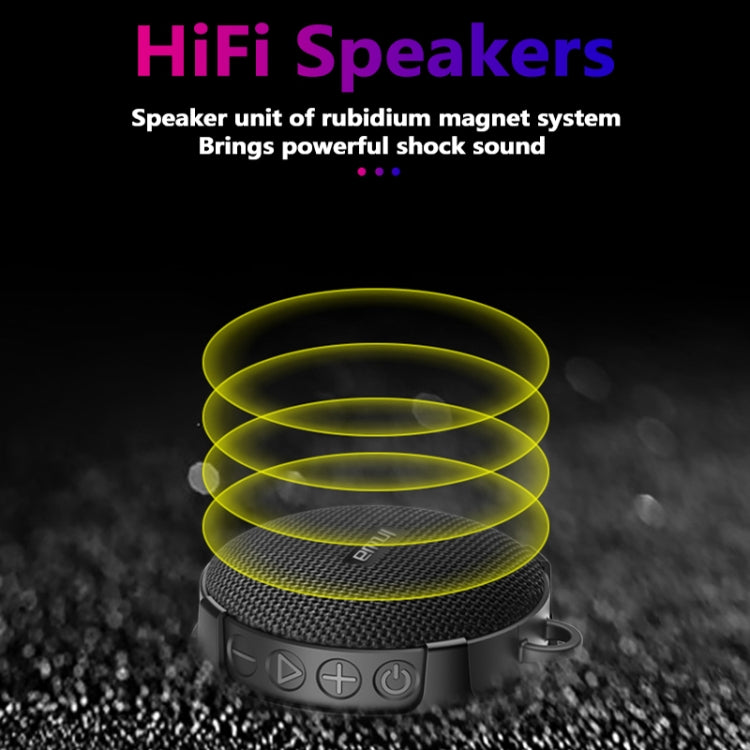 S360 Portable Outdoor Bikes Bluetooth Speaker IPX7 Waterproof Dust-proof Shockproof Speaker, Support TF(Black) - Waterproof Speaker by buy2fix | Online Shopping UK | buy2fix