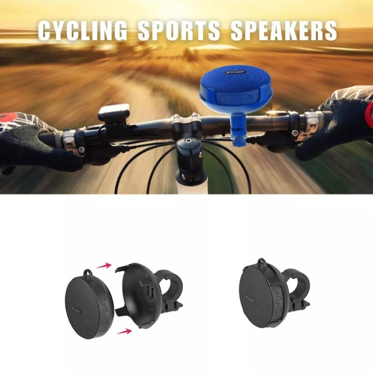 S360 Portable Outdoor Bikes Bluetooth Speaker IPX7 Waterproof Dust-proof Shockproof Speaker, Support TF(Black) - Waterproof Speaker by buy2fix | Online Shopping UK | buy2fix