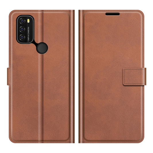 For Blackview A70 Retro Calf Pattern Buckle Horizontal Flip Leather Case with Holder & Card Slots & Wallet(Light Brown) by buy2fix