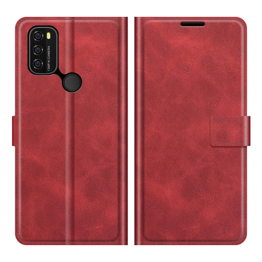For Blackview A70 Retro Calf Pattern Buckle Horizontal Flip Leather Case with Holder & Card Slots & Wallet(Red) by buy2fix