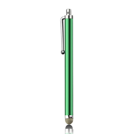 AT-19 Silver Fiber Pen Tip Stylus Capacitive Pen Mobile Phone Tablet Universal Touch Pen(Green) by buy2fix