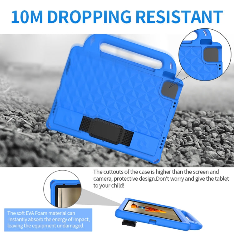 For iPad Pro 11 2020 Diamond Series EVA Anti-Fall Shockproof Sleeve Protective Shell Tablet Case with Holder & Strap(Blue) - iPad Pro 11 (2020) Cases by buy2fix | Online Shopping UK | buy2fix