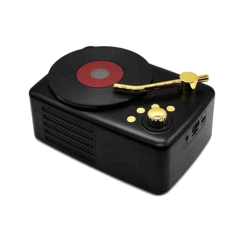 Retro style,built-in high-sensitivity FM receiving antenna,long-term voyage - Desktop Speaker by buy2fix | Online Shopping UK | buy2fix