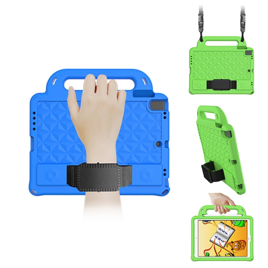 Diamond Series EVA Anti-Fall Shockproof Sleeve Protective Shell Case with Holder & Strap For iPad Air / Air 2 / Pro 9.7 / 9.7 2017/ 2018(Green) - iPad 9.7 (2018) & (2017) Cases by buy2fix | Online Shopping UK | buy2fix