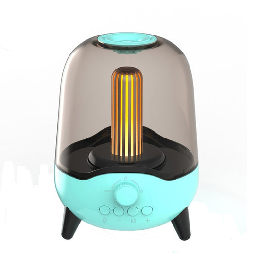 LP-20 LED Night Light Wireless Bluetooth 5.0 Music Speaker Support TF Card / AUX(Green) - Desktop Speaker by buy2fix | Online Shopping UK | buy2fix