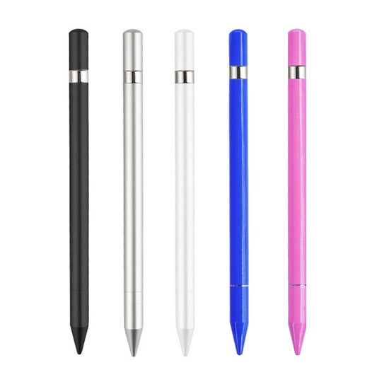AT-26 2 in 1 Mobile Phone Touch Screen Capacitive Pen Writing Pen with 1 Pen Tip(White) by buy2fix