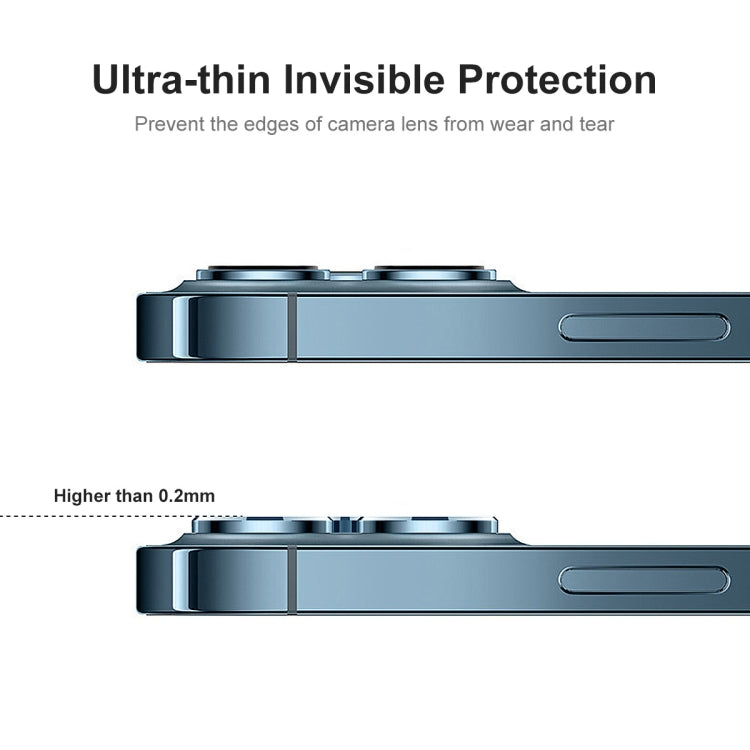 For iPhone 13 Pro / 13 Pro Max 10 Set ENKAY Hat-Prince Case Friendly Tempered Glass Camera Lens Film Anti-Scratch Protector - iPhone 13 Pro Tempered Glass by ENKAY | Online Shopping UK | buy2fix