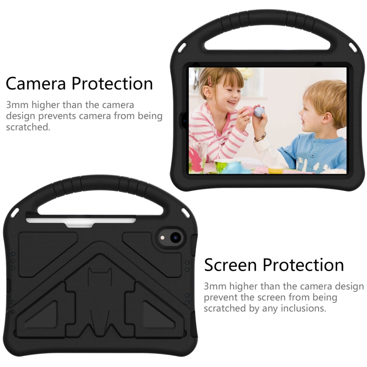 For iPad mini 6 / mini 2024 EVA Shockproof Tablet Case with Holder(Black) - iPad mini 6 Cases by buy2fix | Online Shopping UK | buy2fix