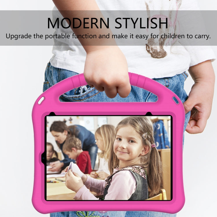 For iPad mini 6 / mini 2024 EVA Shockproof Tablet Case with Holder(Rose Red) - iPad mini 6 Cases by buy2fix | Online Shopping UK | buy2fix