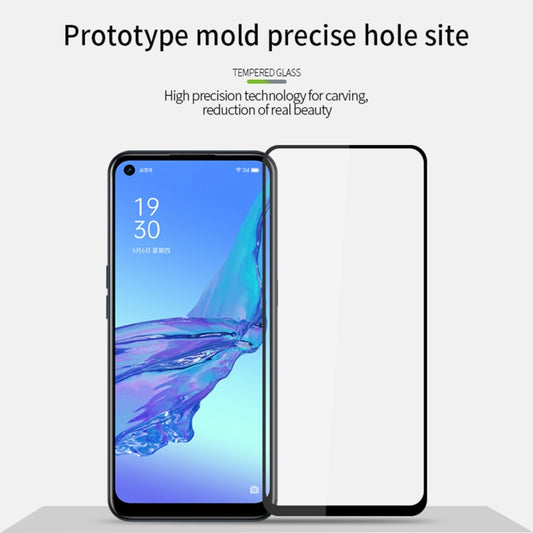 For OPPO A11s PINWUYO 9H 2.5D Full Screen Tempered Glass Film(Black) by PINWUYO