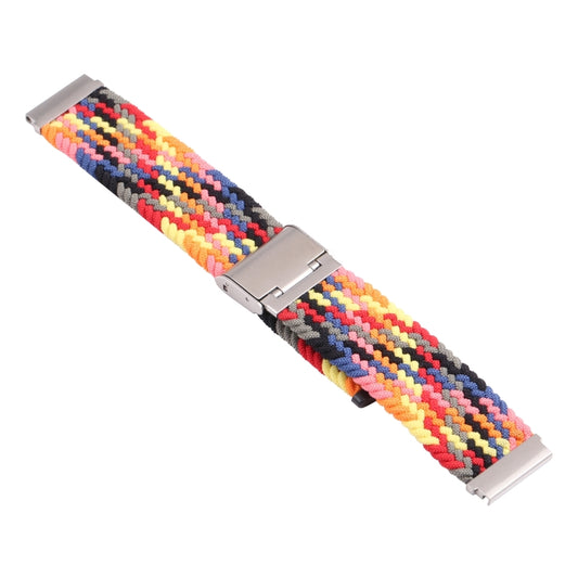 For Samsung Galaxy Watch 4 / Watch 5 20mm Nylon Braided Metal Buckle Watch Band(Color 2) by buy2fix