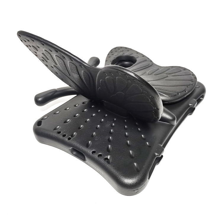 For iPad mini 6 / mini 2024 Butterfly Bracket EVA Shockproof Tablet Case(Black) - iPad mini 6 Cases by buy2fix | Online Shopping UK | buy2fix