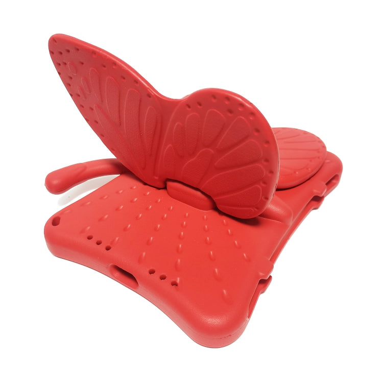 For iPad mini 6 / mini 2024 Butterfly Bracket EVA Shockproof Tablet Case(Red) - iPad mini 6 Cases by buy2fix | Online Shopping UK | buy2fix