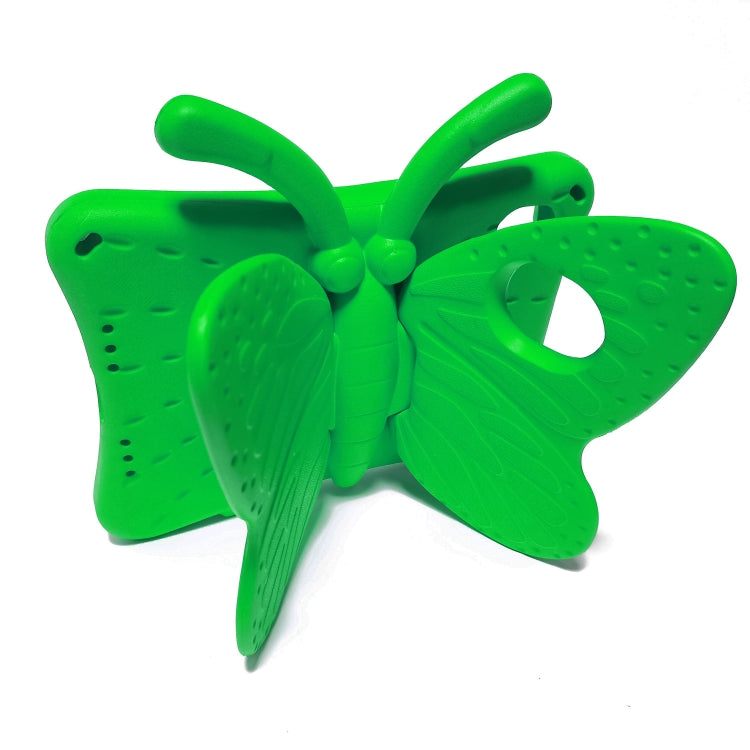 For iPad mini 6 / mini 2024 Butterfly Bracket EVA Shockproof Tablet Case(Green) - iPad mini 6 Cases by buy2fix | Online Shopping UK | buy2fix