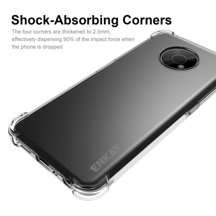 ENKAY For Nokia G300 5G Transparent TPU Shockproof Case - Nokia Cases by ENKAY | Online Shopping UK | buy2fix