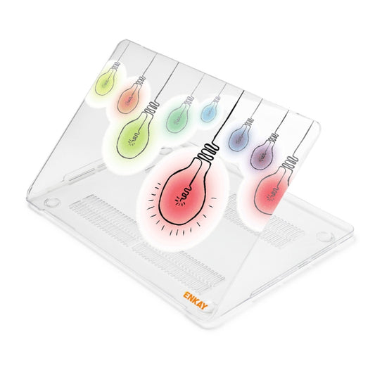 ENKAY Hat-Prince Forest Series Pattern Laotop Protective Crystal Case for MacBook Air 13.3 inch A1932 2018(Bulb Pattern) by ENKAY