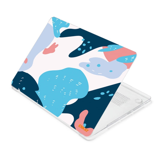 ENKAY Hat-Prince Geometry Pattern Laotop Protective Crystal Case for MacBook Air 13.3 inch A1932 2018(Geometry No.5) by ENKAY