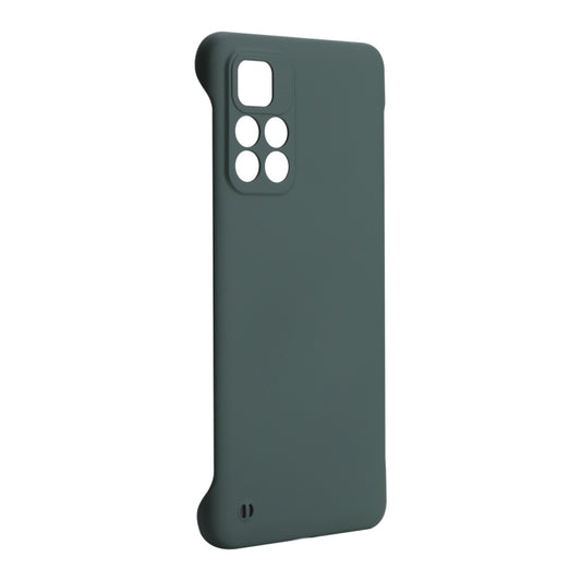 For Xiaomi Redmi Note 11 5G / Note 11T 5G Global / Note 11S 5G / Poco M4 Pro 5G Global ENKAY Matte Frameless Hard PC Phone Case(Dark Green) by ENKAY