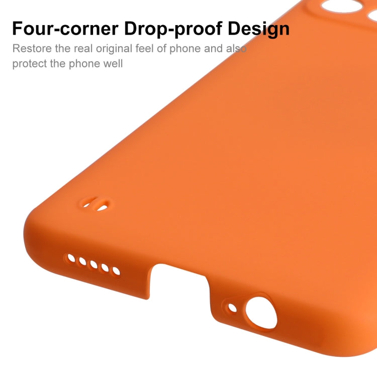 For Xiaomi Redmi Note 11 5G / Note 11T 5G Global / Note 11S 5G / Poco M4 Pro 5G Global ENKAY Matte Frameless Hard PC Phone Case(Orange) - Xiaomi Cases by ENKAY | Online Shopping UK | buy2fix