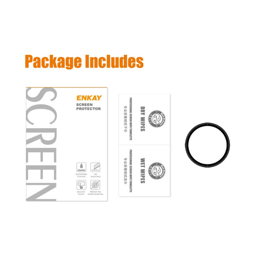 1 PC For Xiaomi Watch S1 ENKAY Hat-Prince 3D Full Coverage Soft PC Edge + PMMA HD Protector Film by ENKAY