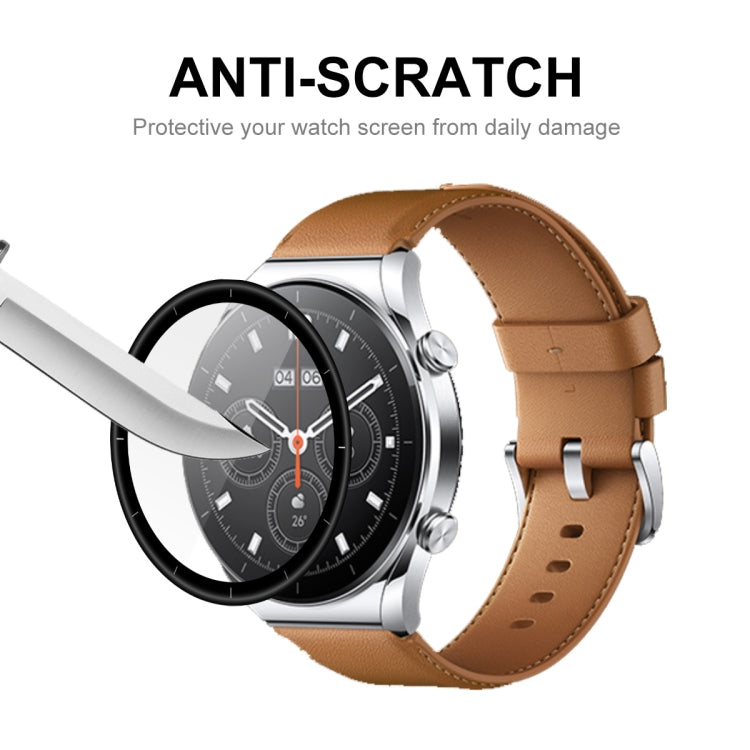 1 PC For Xiaomi Watch S1 ENKAY Hat-Prince 3D Full Coverage Soft PC Edge + PMMA HD Protector Film by ENKAY
